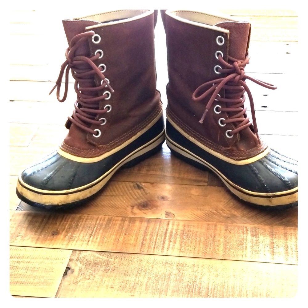 Sorel 1964 leather waterproof boots